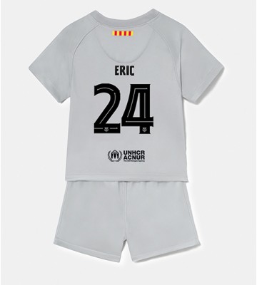 Barcelona Eric Garcia #24 babykläder Tredje Tröja barn 2022-23 Korta ärmar (+ Korta byxor)